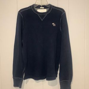 Men’s Abercrombie Long-sleeved Thermal Sweater!